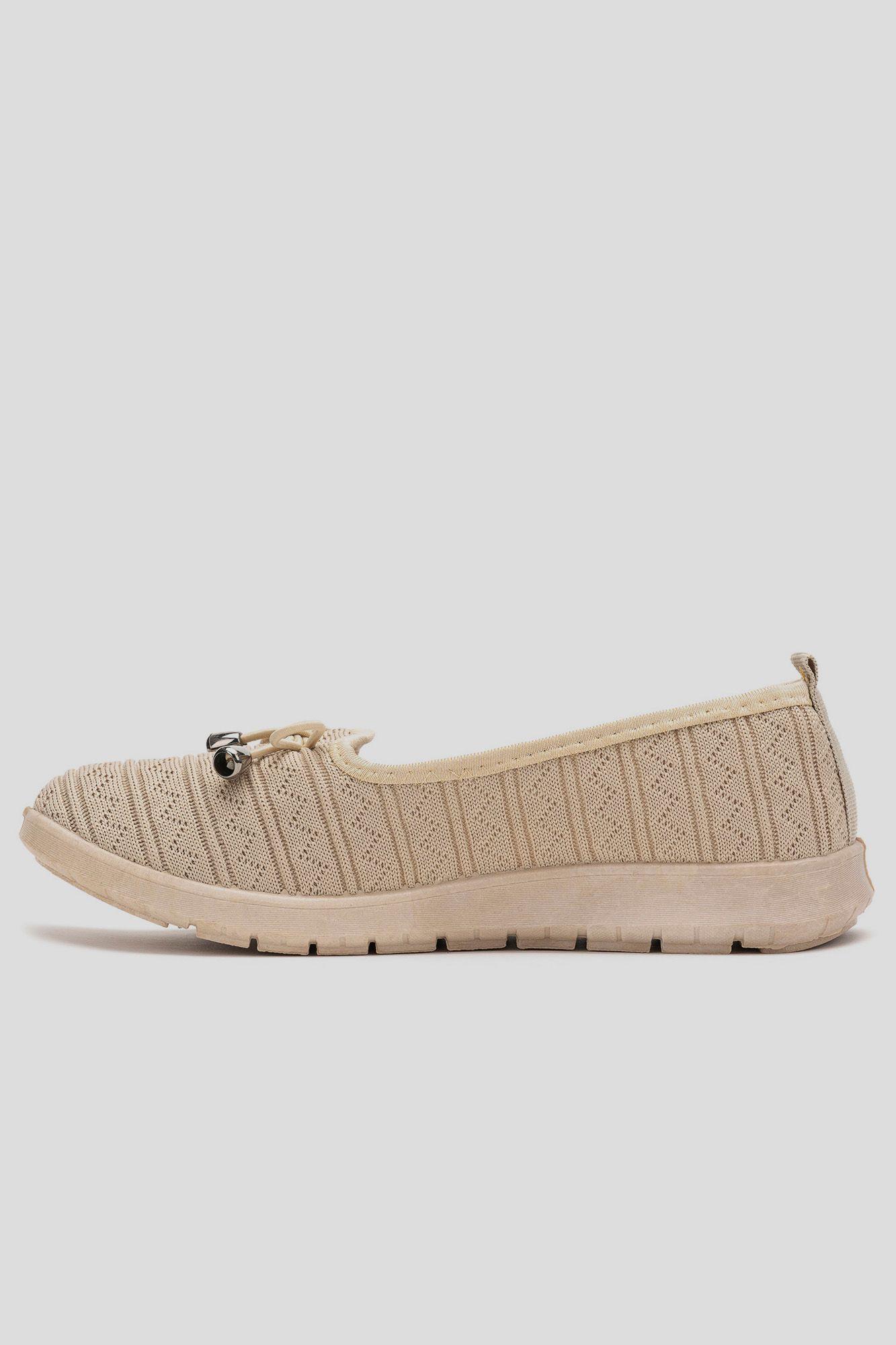 Ballerina Mujer Beige Anyi Apóstol-1