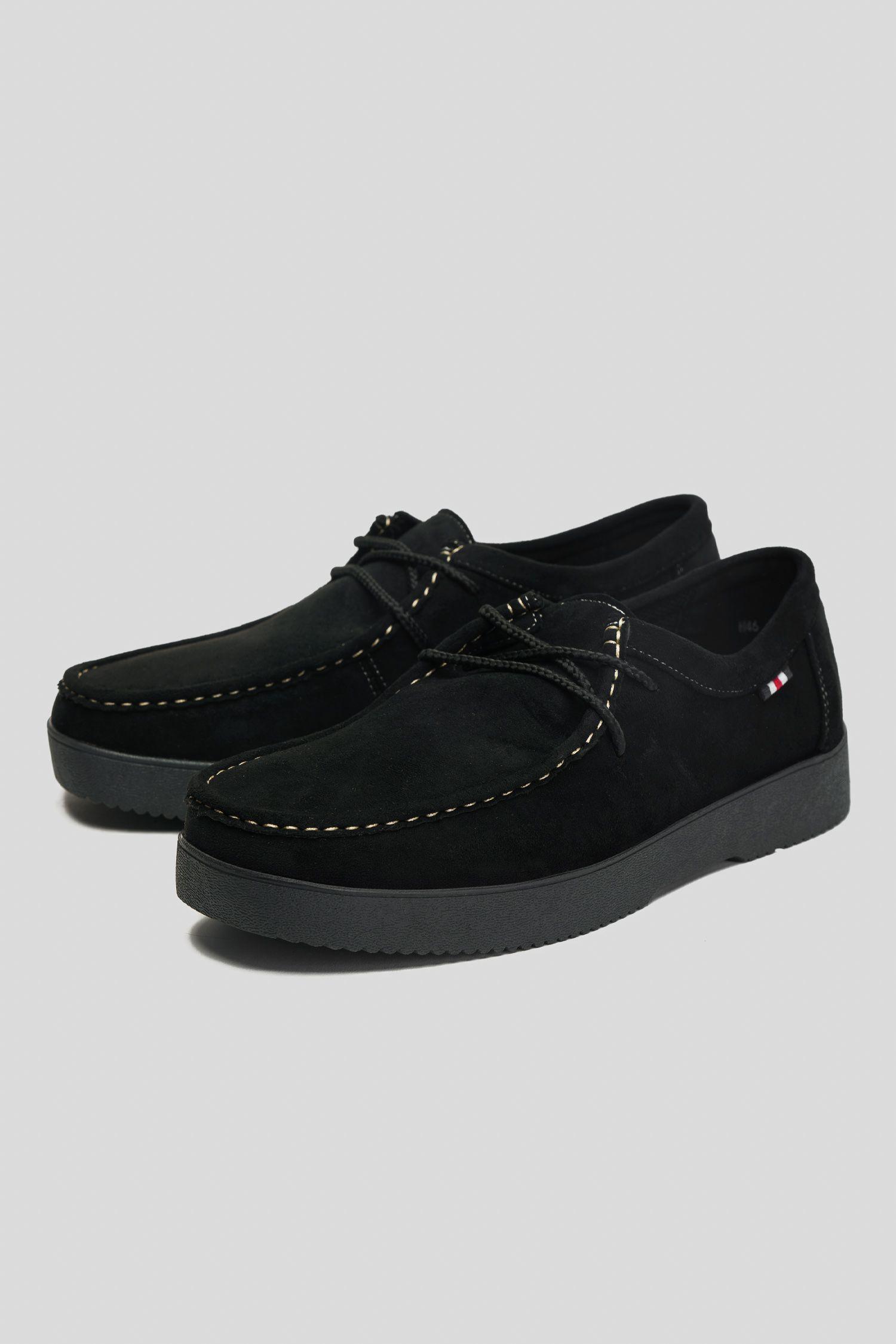 Zapato Hombre Negro Harald Boteli-0