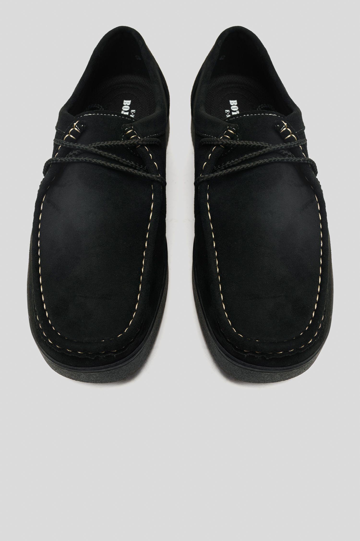 Zapato Hombre Negro Harald Boteli-3