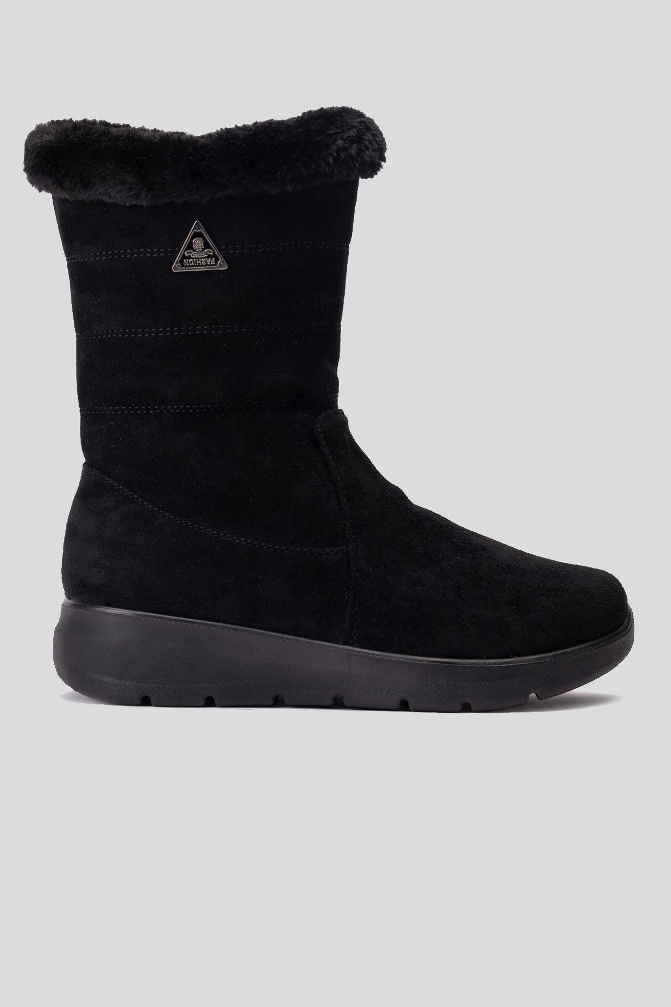 Bota Mujer Negro Lauri Apóstol-0