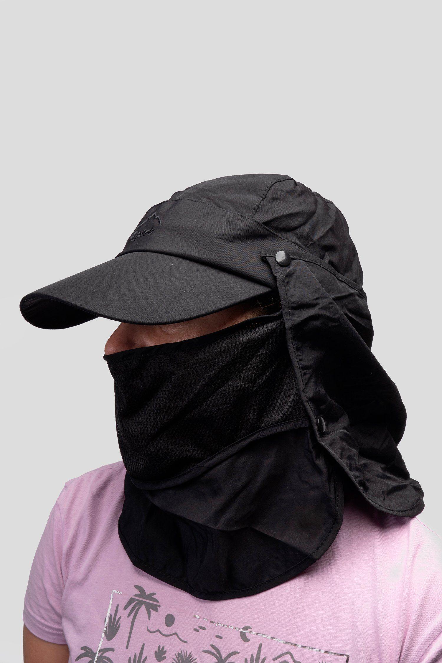 Vicera Deportiva con Proteccion Solar Negro Chinitown-3