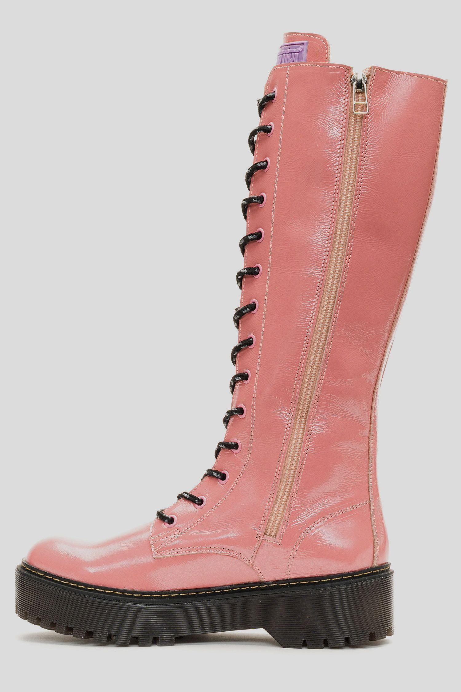 Bota Cuero Skade Fire Rosada Landazuri-1