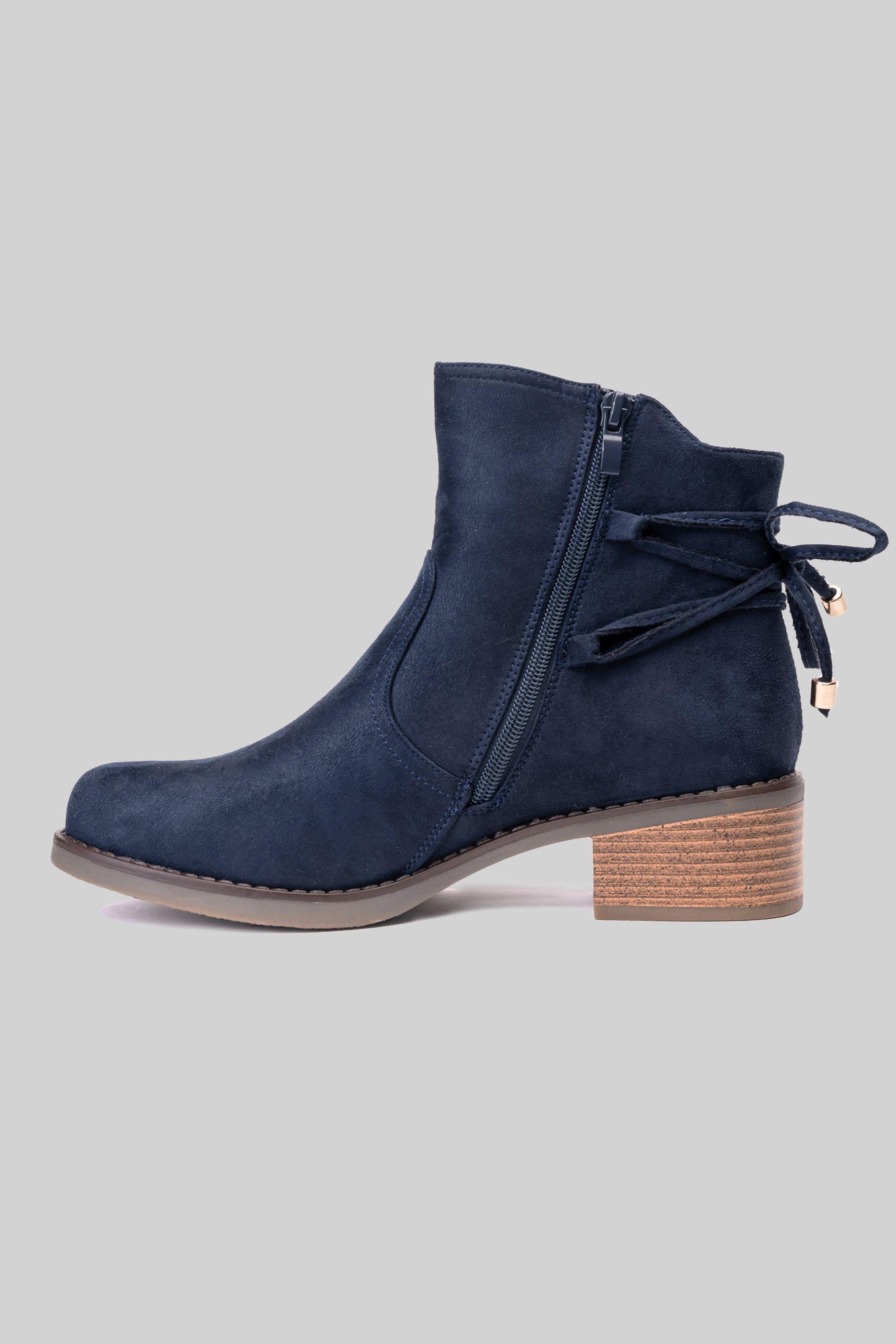 Botín Mujer Azul Alida Thunder Blue-1