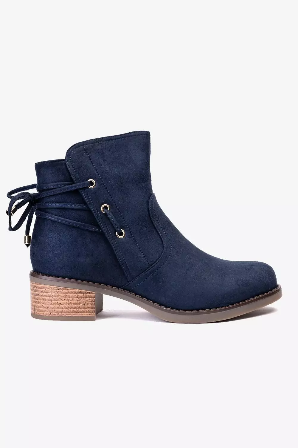 Botín Mujer Azul Alida Thunder Blue-0