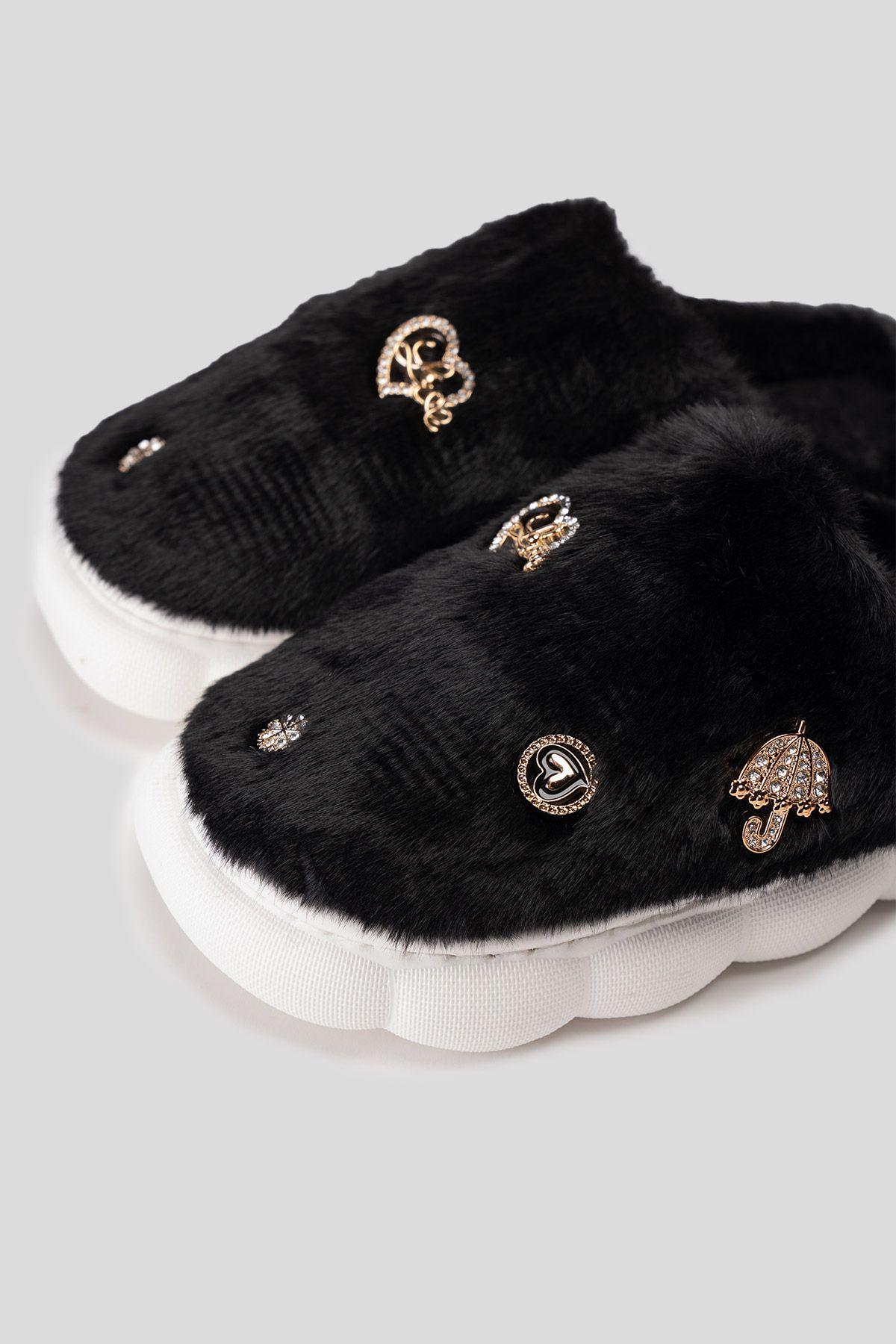 Pantufla Mujer Negro Litha Chinitown-5