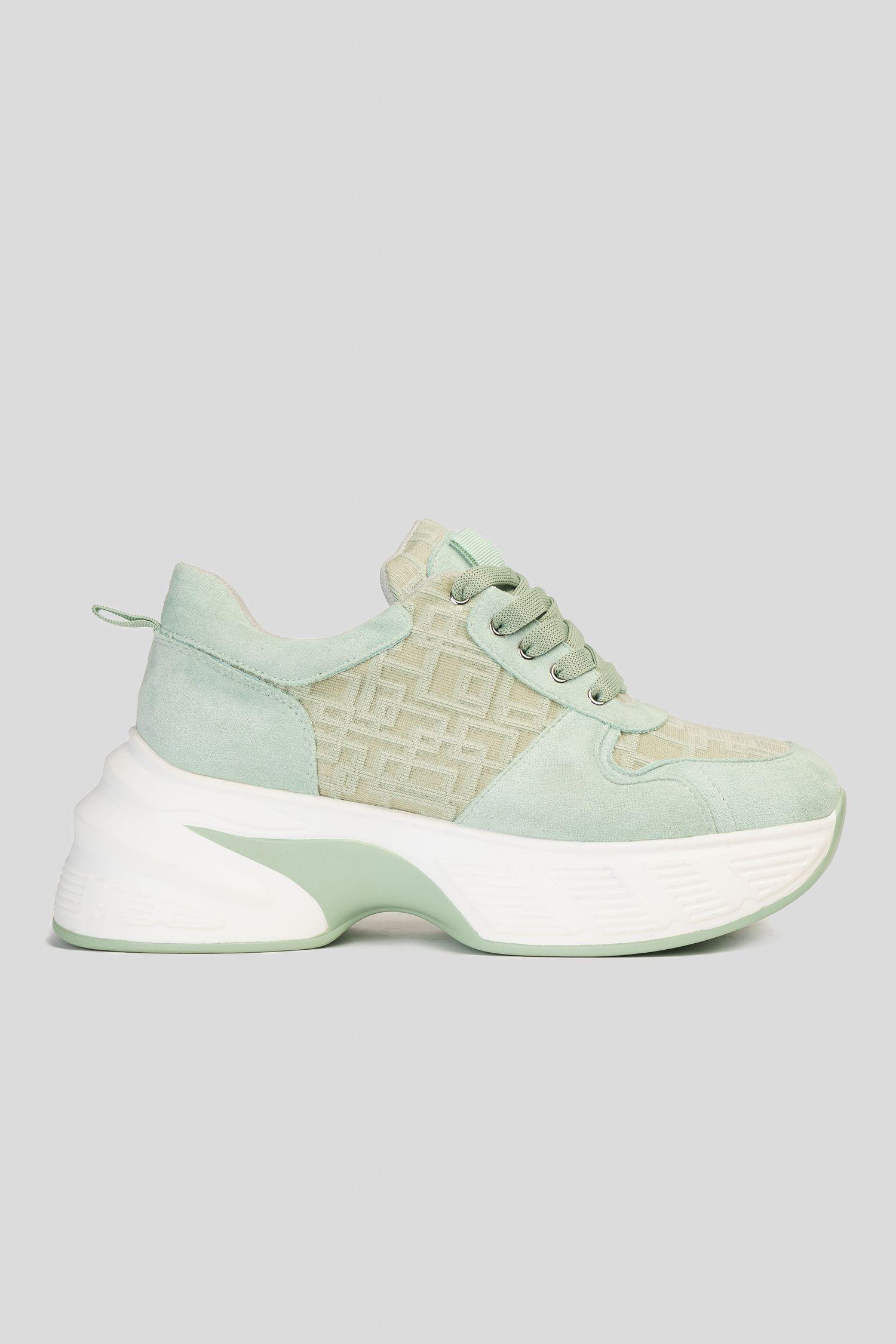 Zapatilla Mujer Verde Nubia Boteli-0