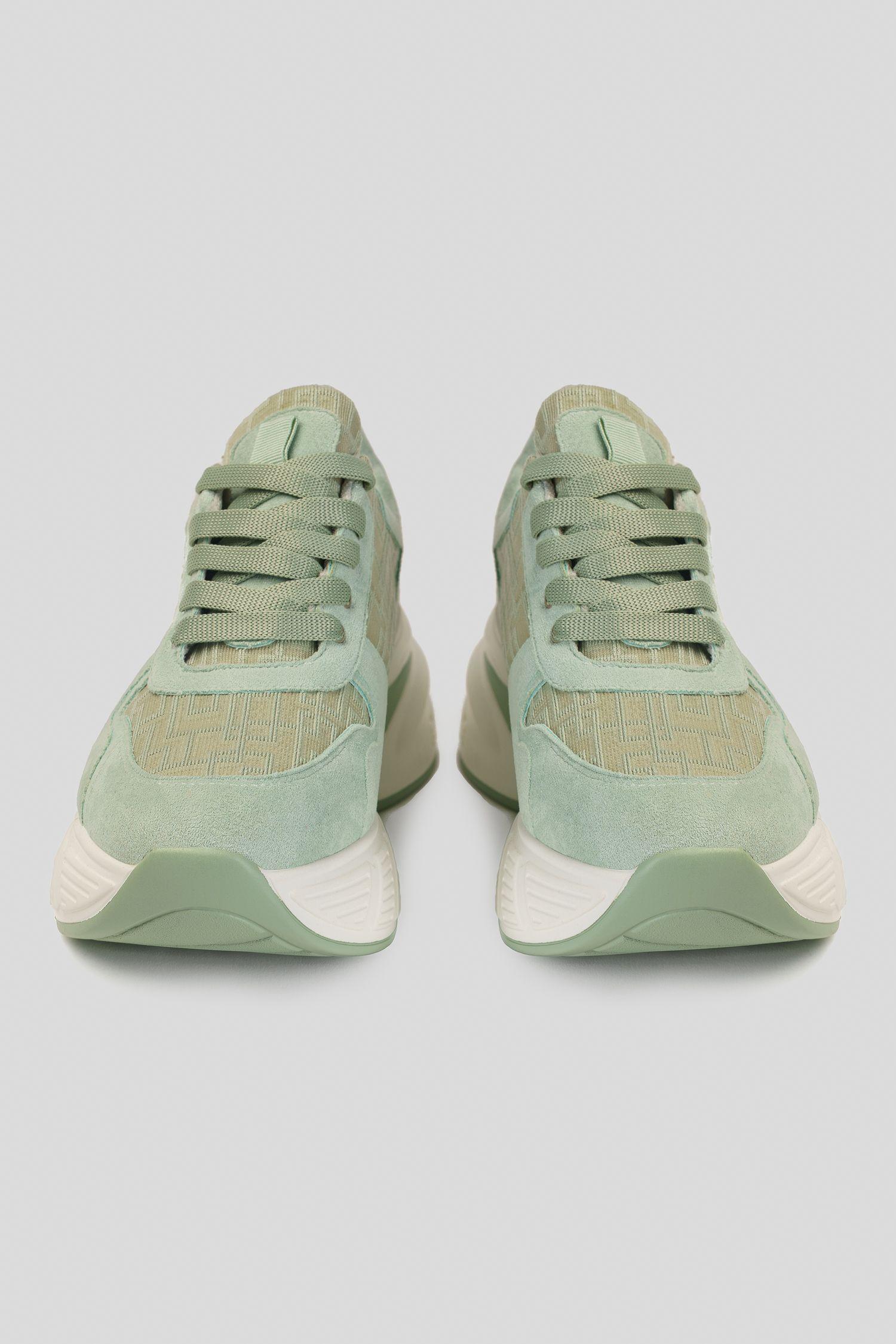 Zapatilla Mujer Verde Nubia Boteli-3
