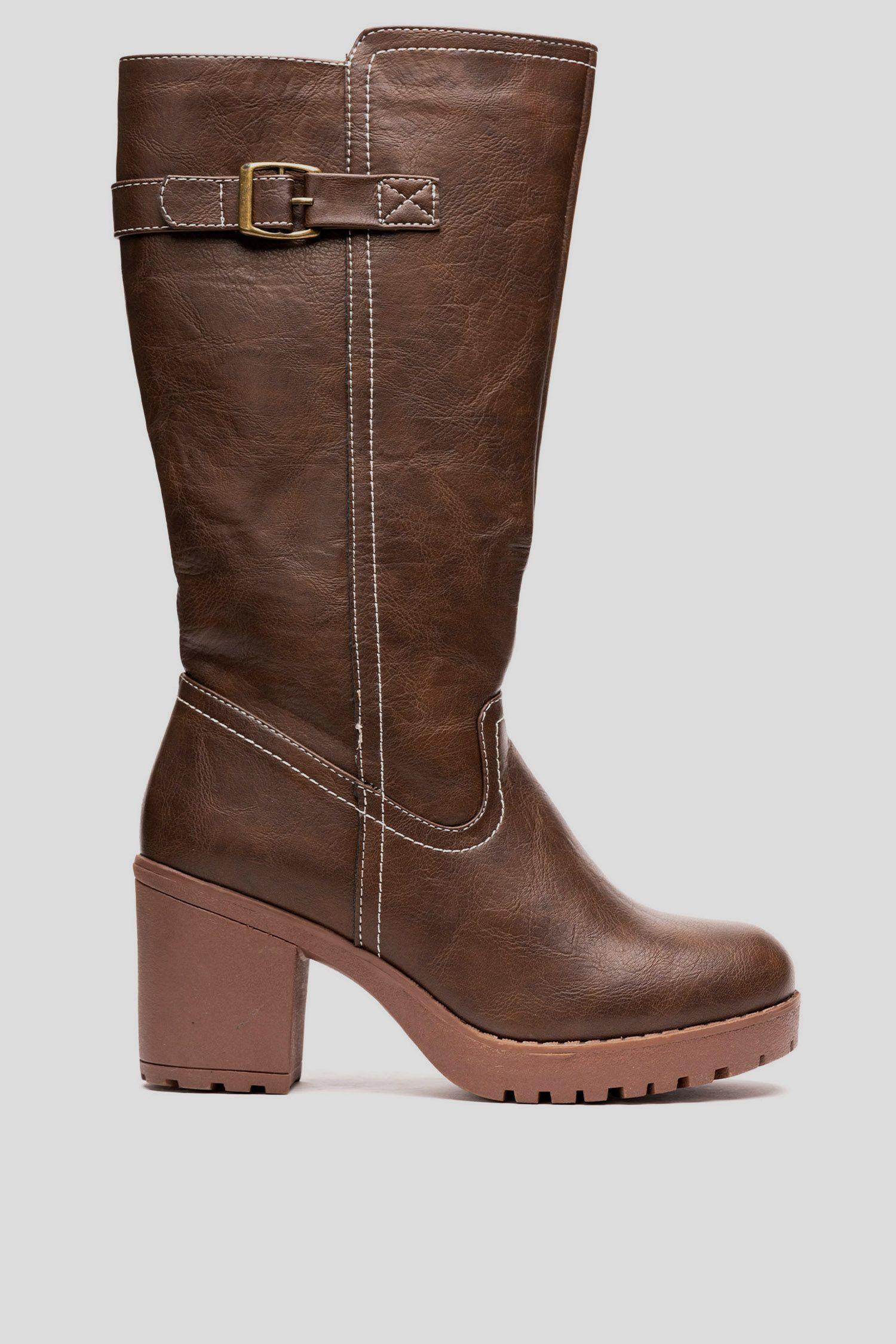 Bota Mujer Cafe Moro Yeguar Thunder Blue-0