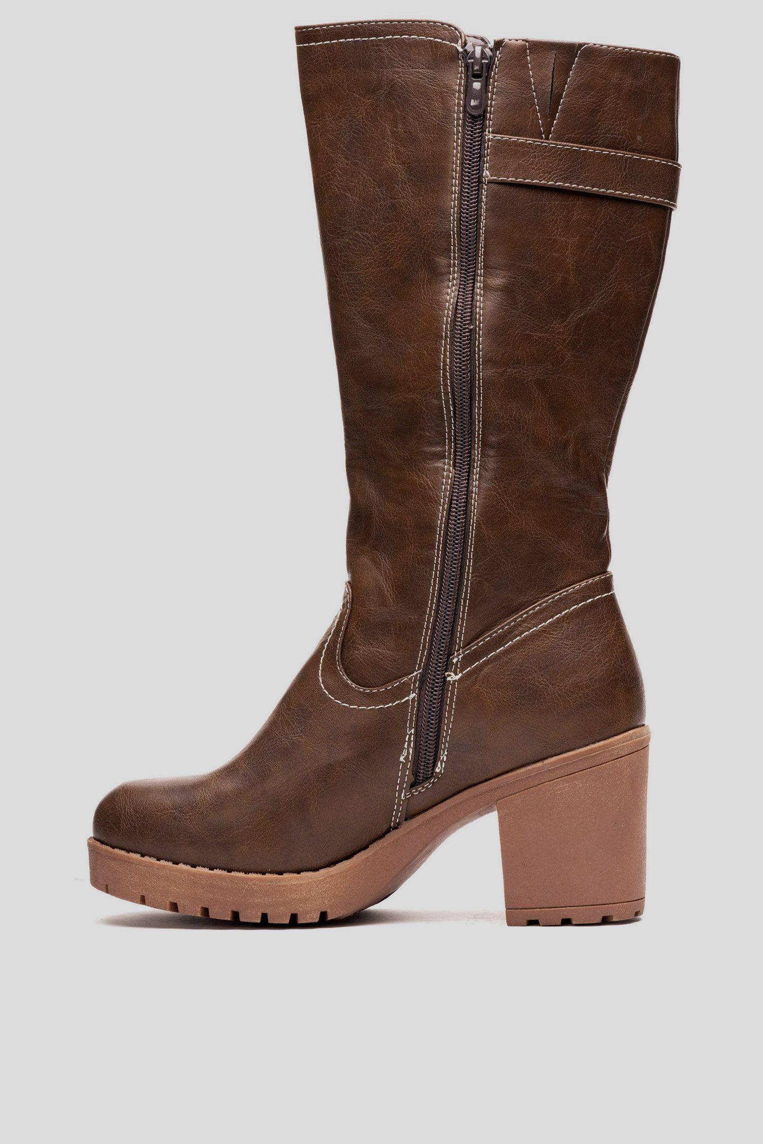 Bota Mujer Cafe Moro Yeguar Thunder Blue-1