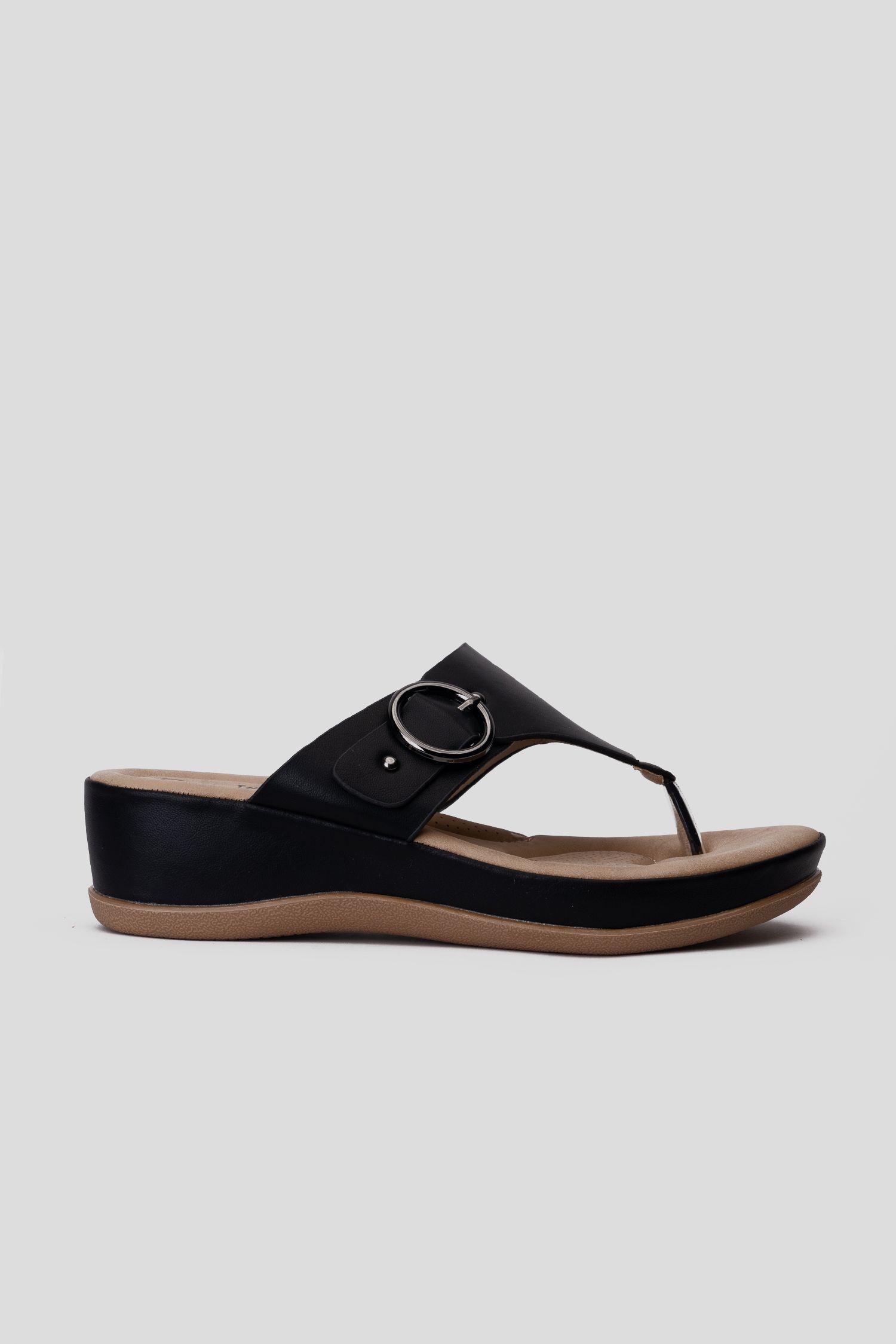 Sandalia Mujer Negro Danae Thunder Blue-0