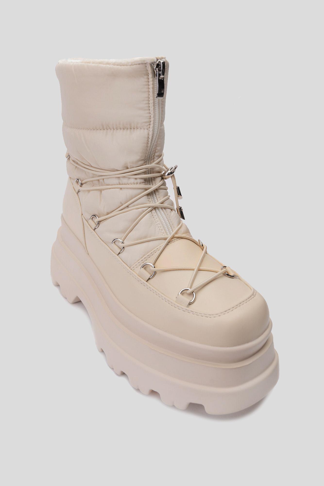 Bota Mujer Beige Saril Chinitown-2