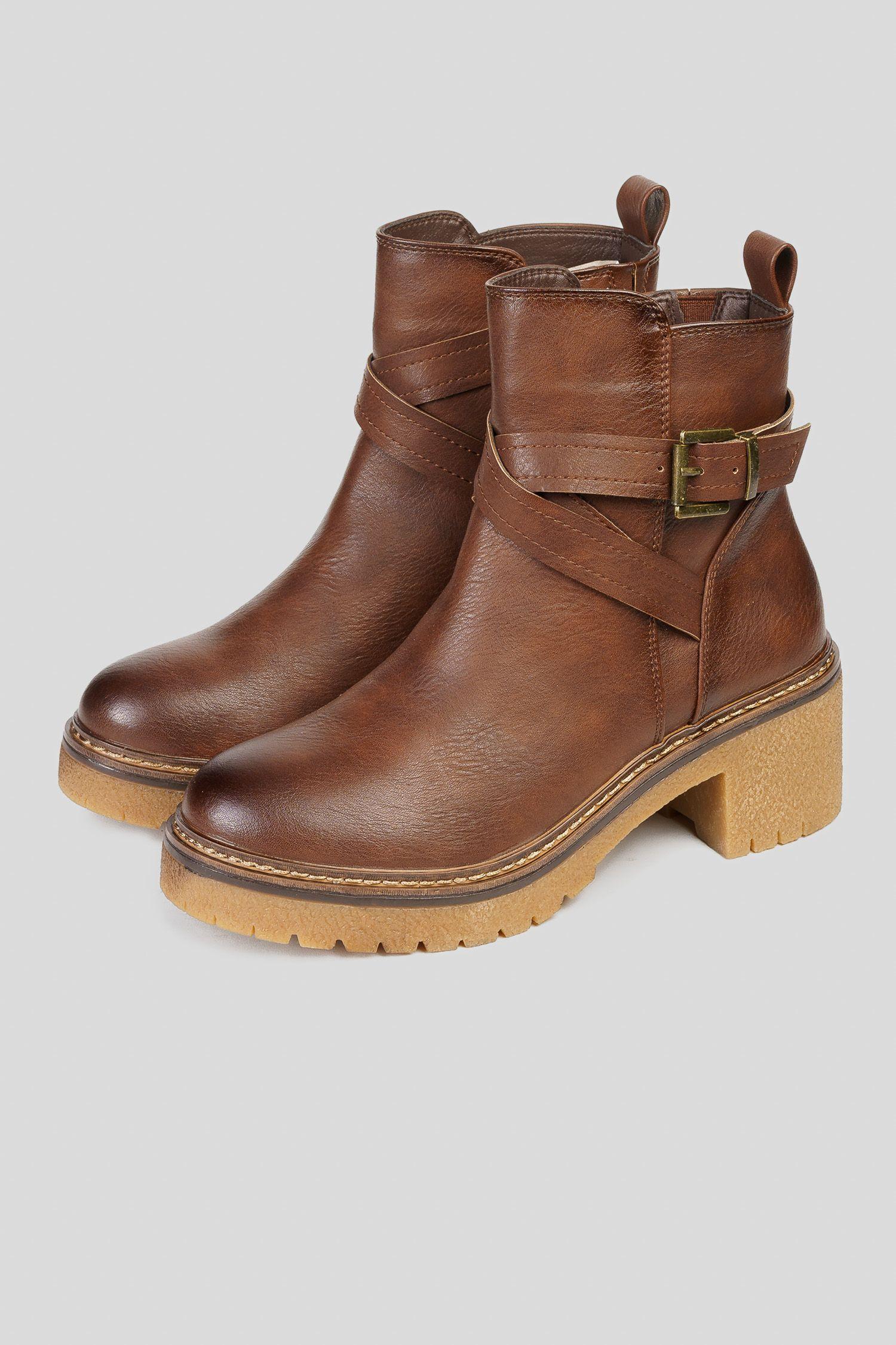 Bota Mujer Café Oscuro Desideria Thunder Blue-2