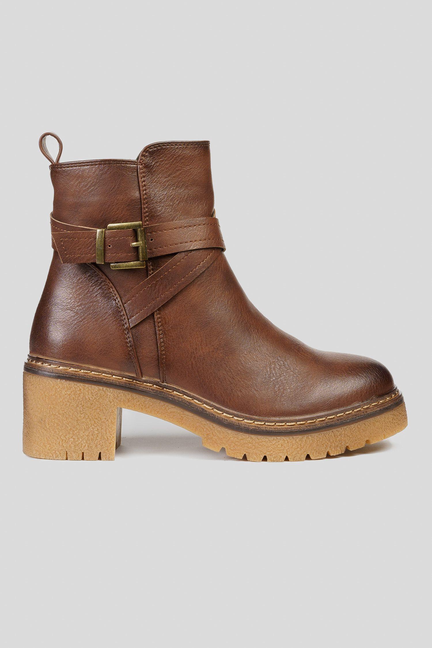 Bota Mujer Café Oscuro Desideria Thunder Blue-0