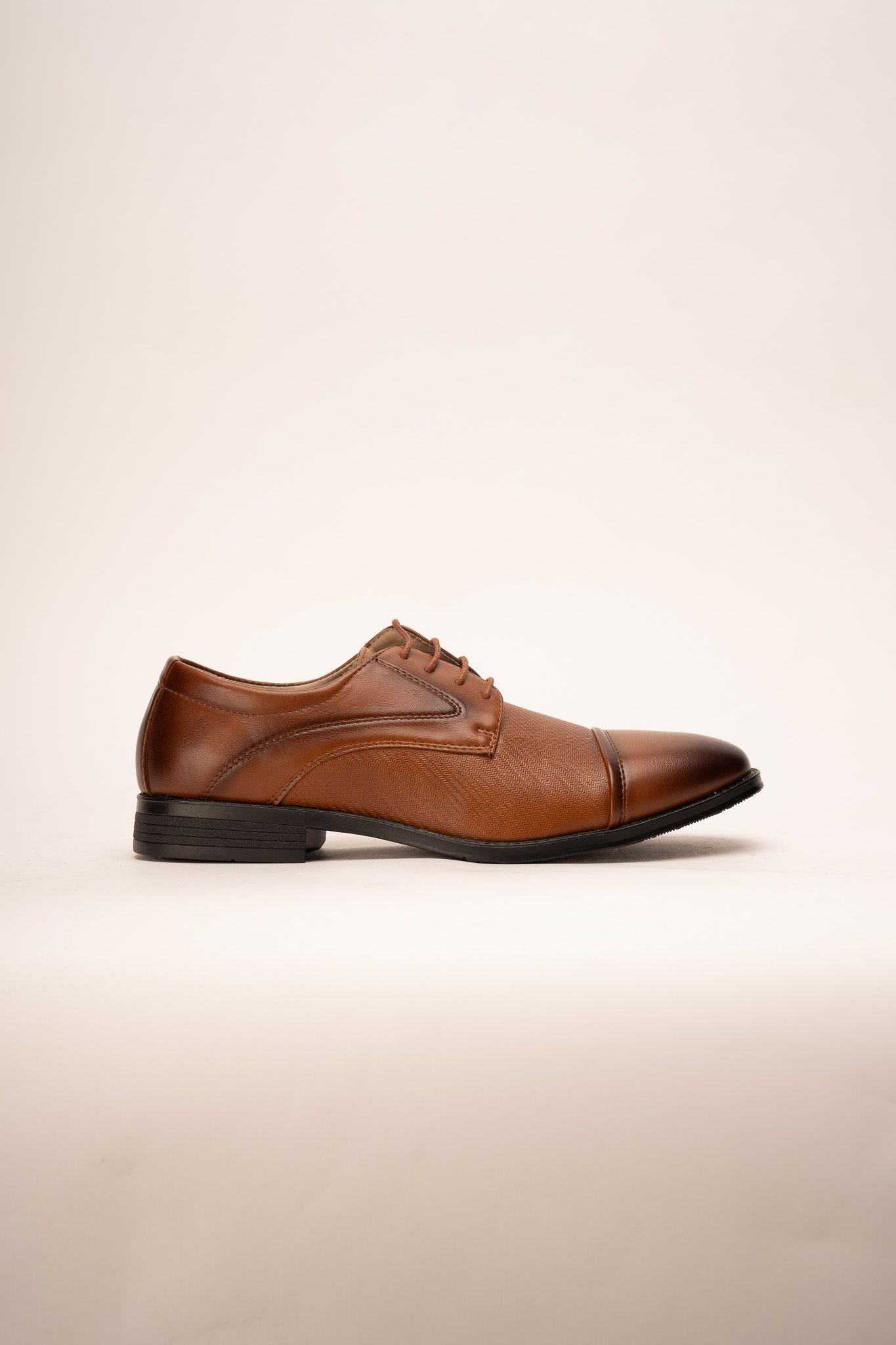 Zapato Formal Hombre Café Joon Chinitown-0