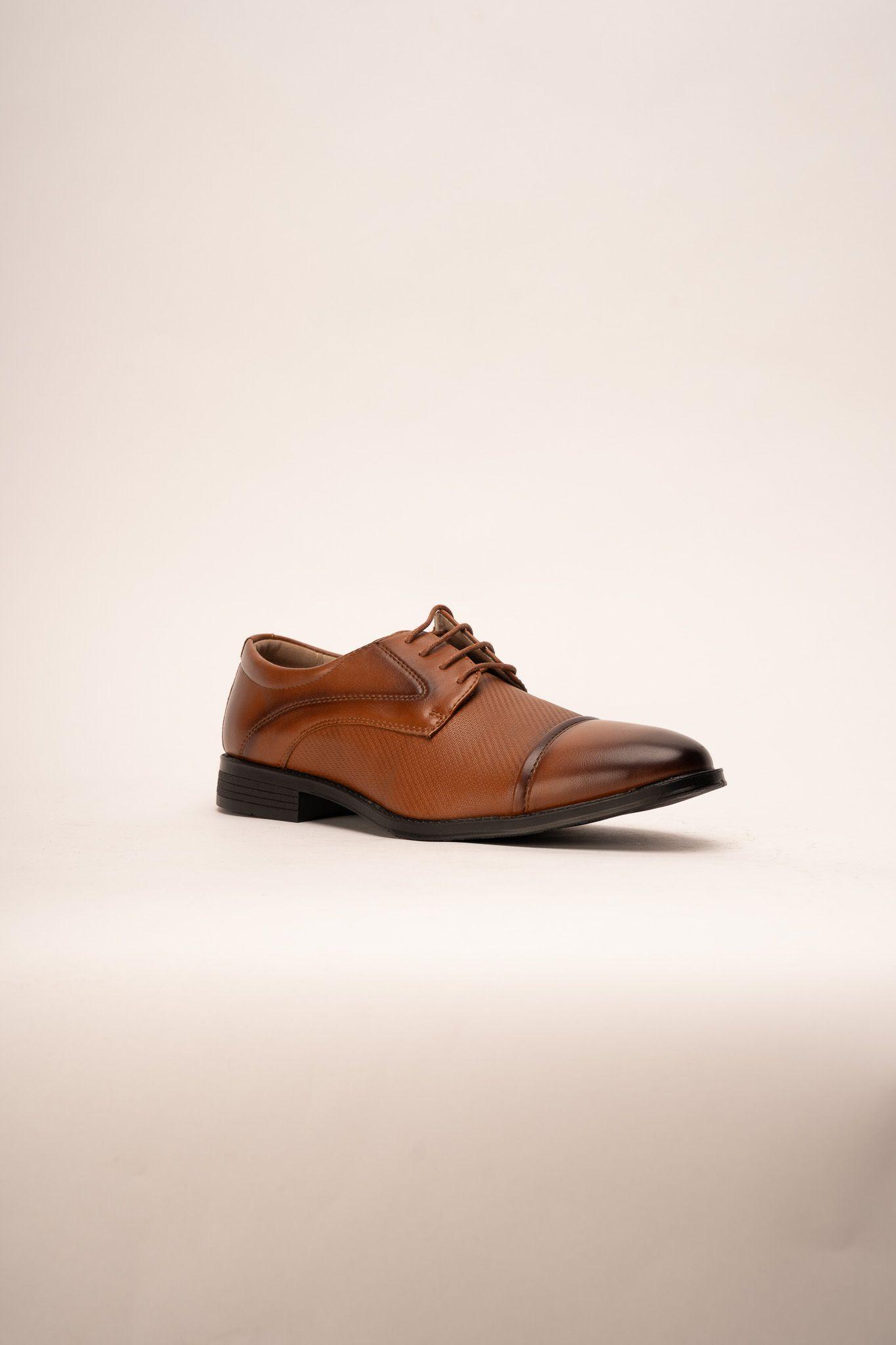Zapato Formal Hombre Café Joon Chinitown-1