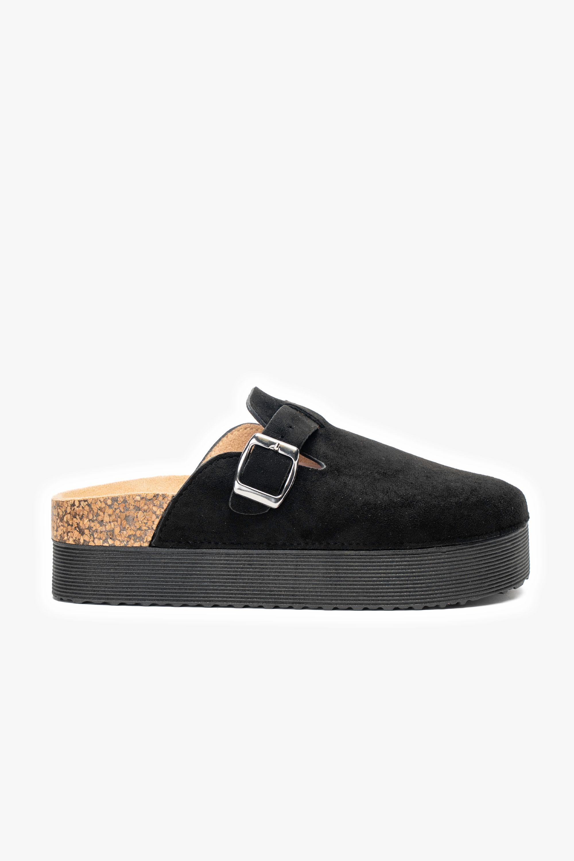Zueco Casual Mujer Negro Alya Chinitown-0
