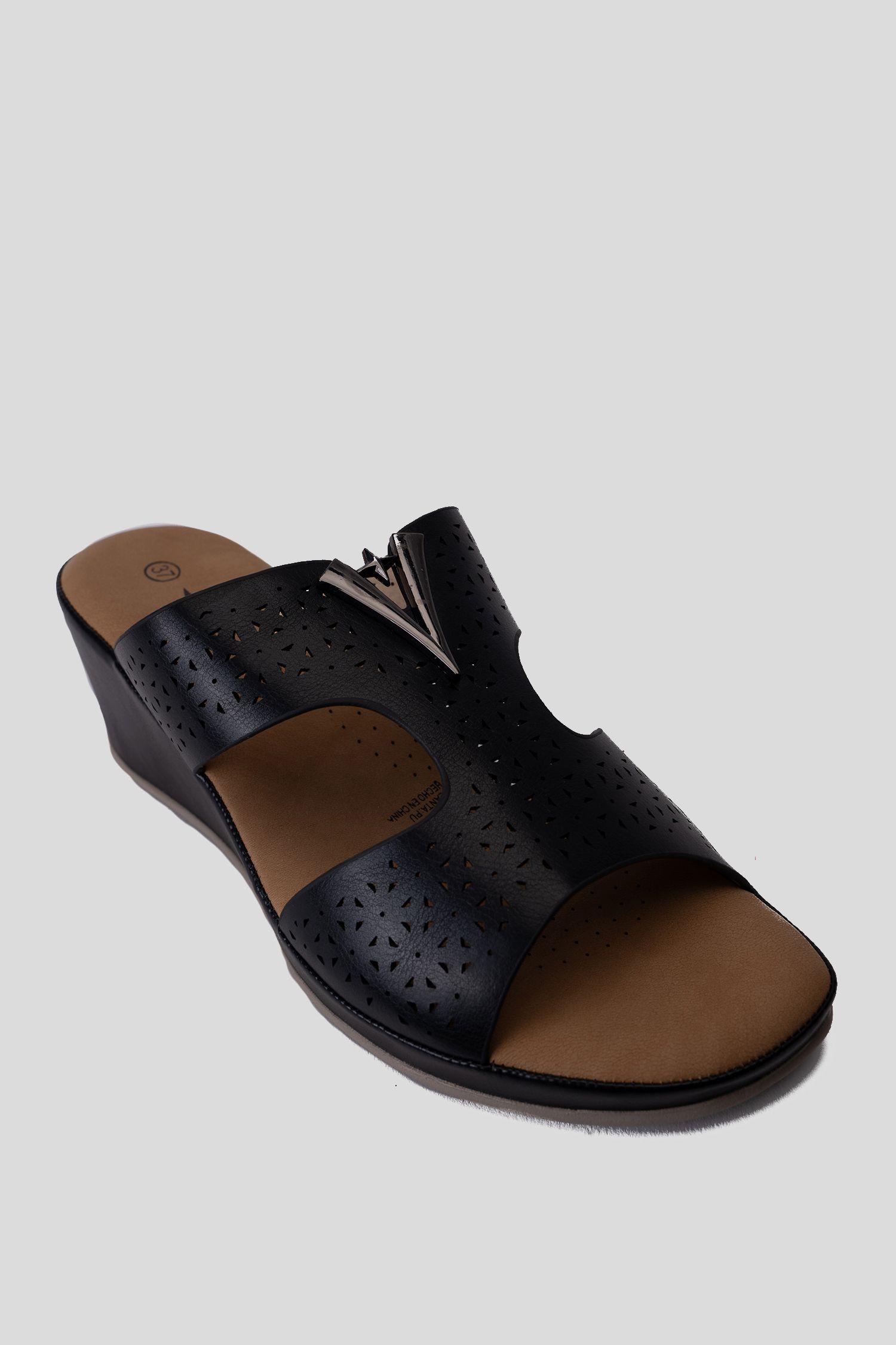 Sandalia Mujer Negro Irene Thunder Blue-2
