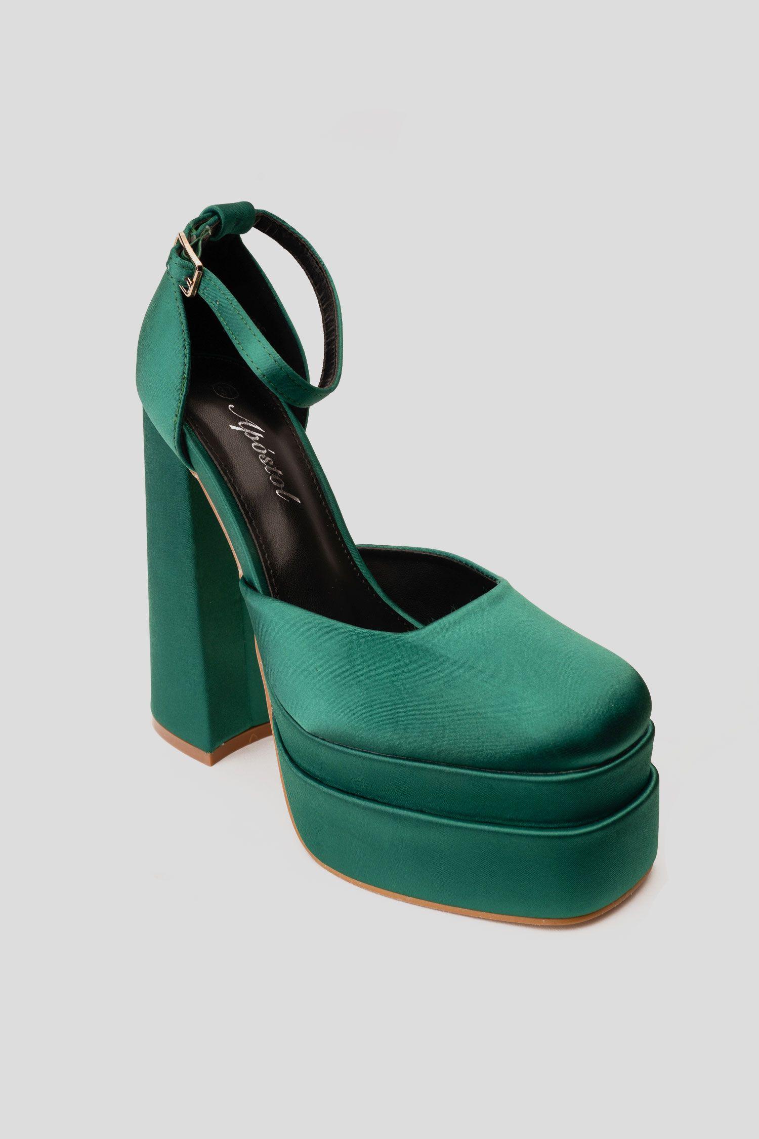 Taco Mujer Verde Saliha Apóstol-2