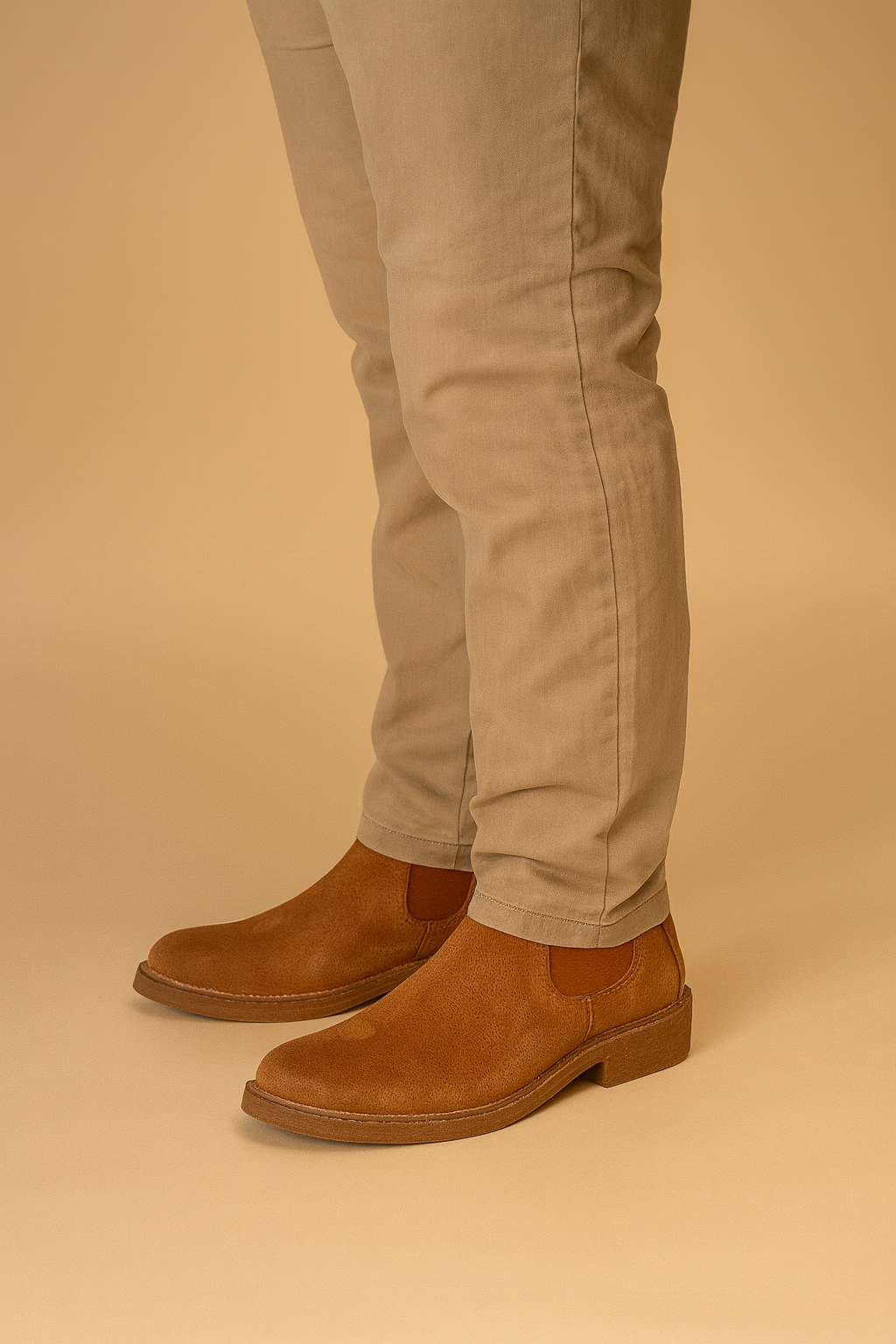 Botín Casual Hombre Café Yang Chinitown-3