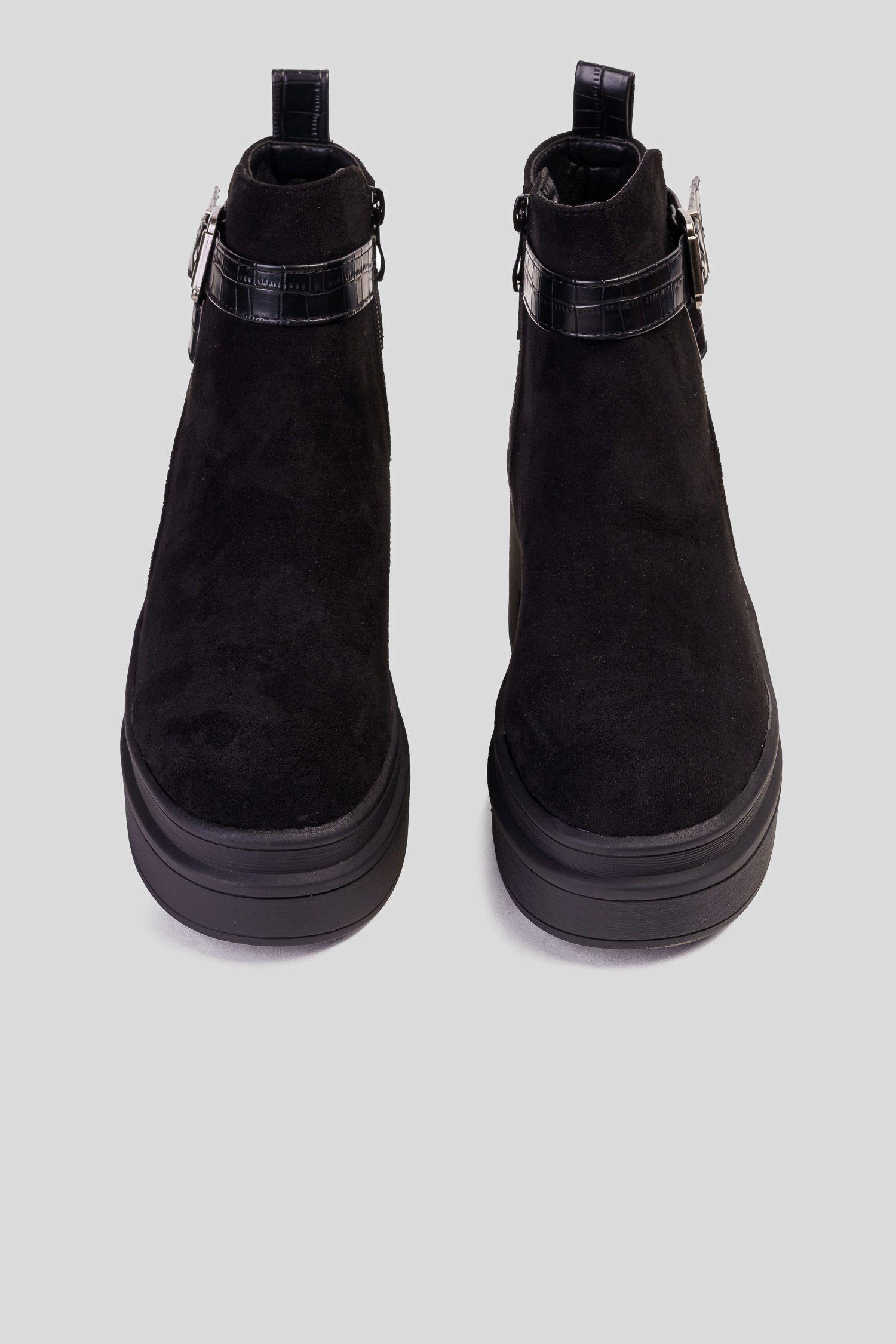 Botín Mujer Negro Nessa Boteli-2