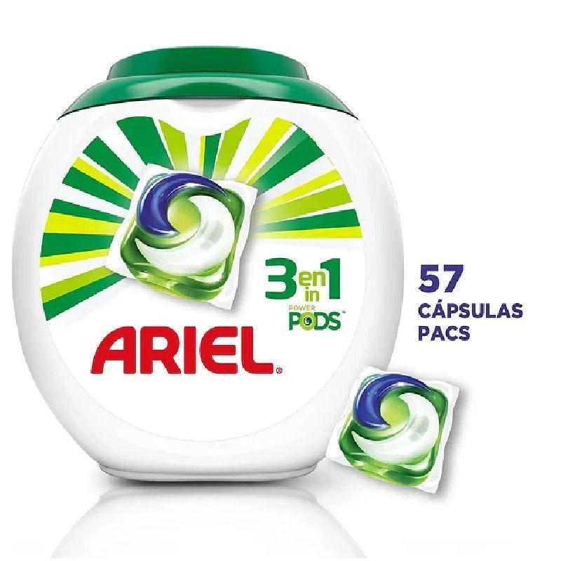 Detergente Ariel Pods 3 en 1 57 Capsulas-0