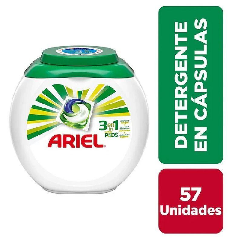 Detergente Ariel Pods 3 en 1 57 Capsulas-3