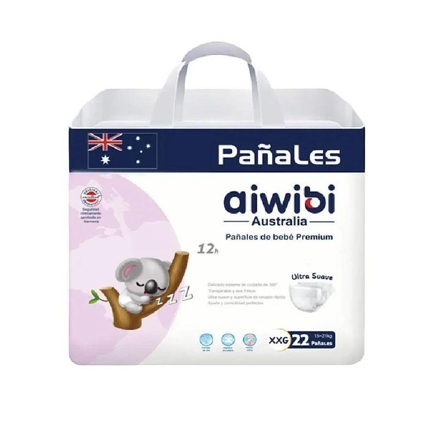 Pañales Aiwibi Premium Talla XXG 22 Unidades-0