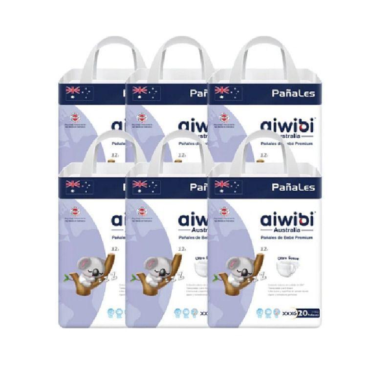 Pañales Aiwibi Premium Talla XXXG 120 Unidades-0