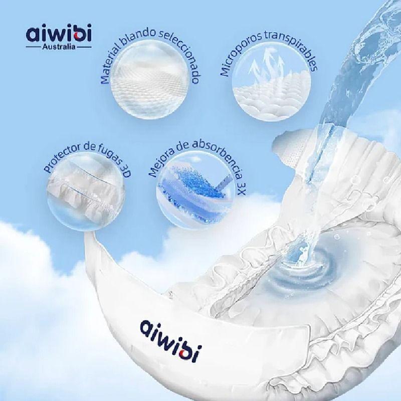 Pañales Aiwibi Premium Talla XXXG 120 Unidades-4