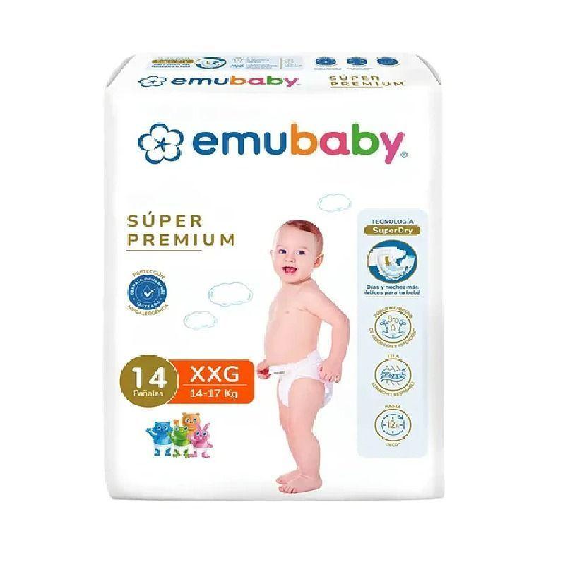 Pañales Emubaby Super Premium XXG 14 Unidades-0