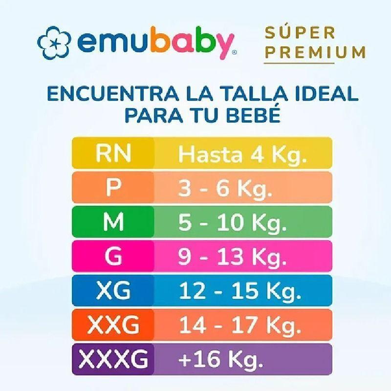 Pañales Emubaby Super Premium XXG 14 Unidades-1