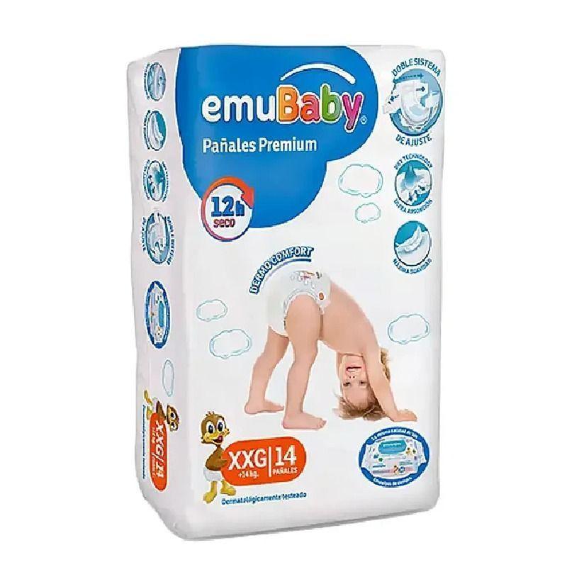 Pañales Emubaby Super Premium XXG 14 Unidades-2