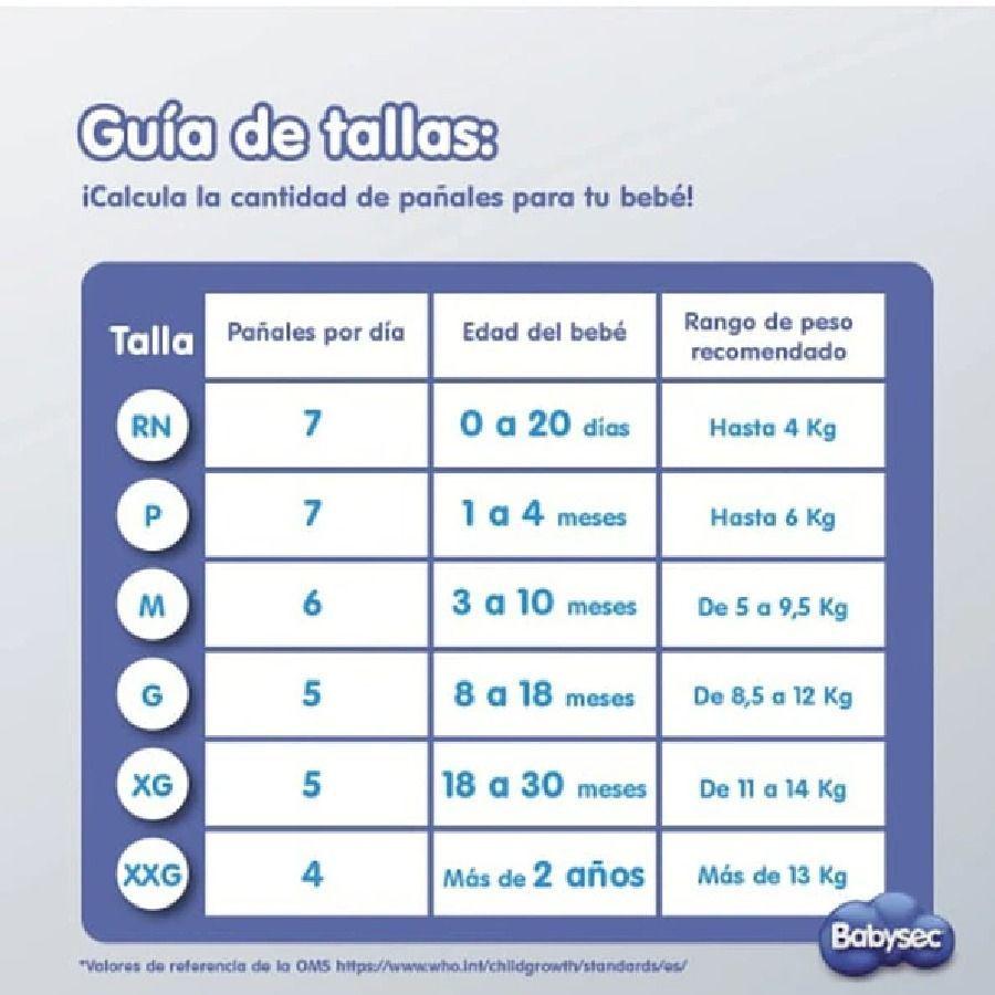 Pañales desechables Babysec Premium XG 14 Unidades-2
