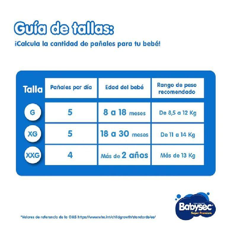 Pants Babysec Super Premium XG 52 Unidades-2