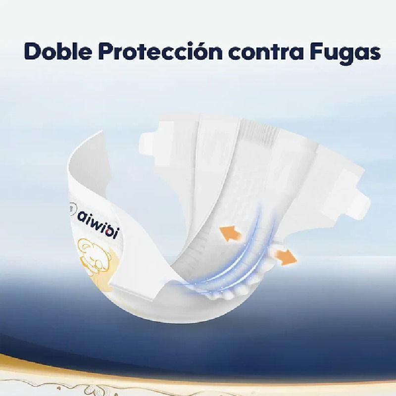 Pañales Aiwibi Premium Talla Recien Nacido RN 66 Unidades-2