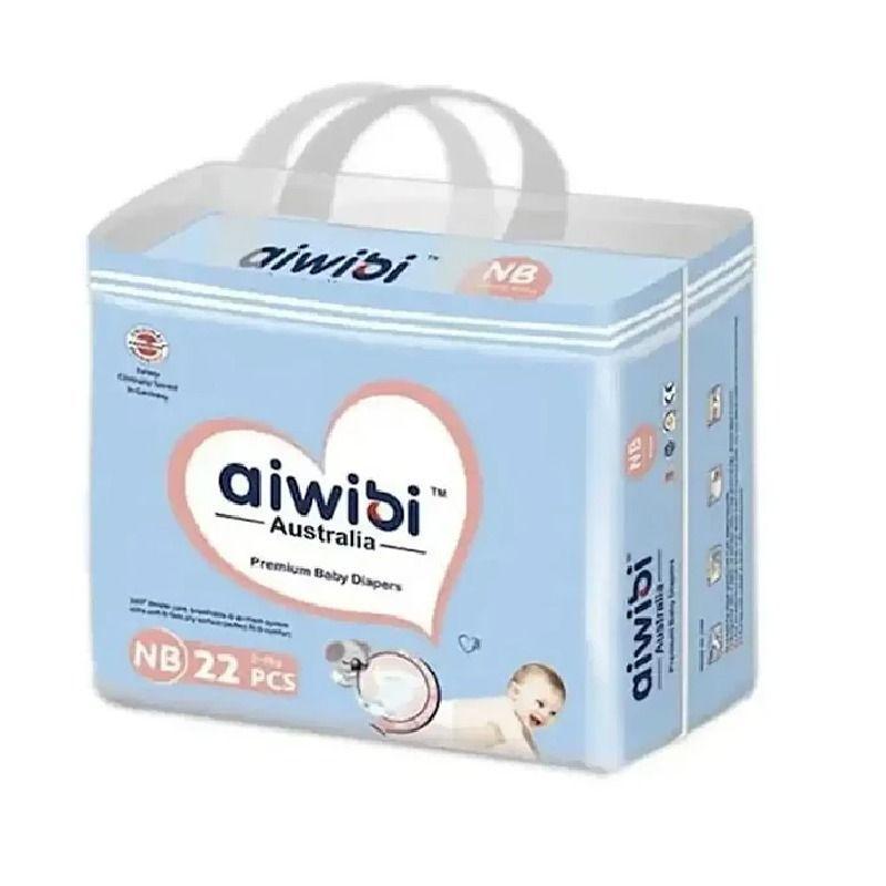 Pañales Aiwibi Premium Talla Recien Nacido RN 66 Unidades-4