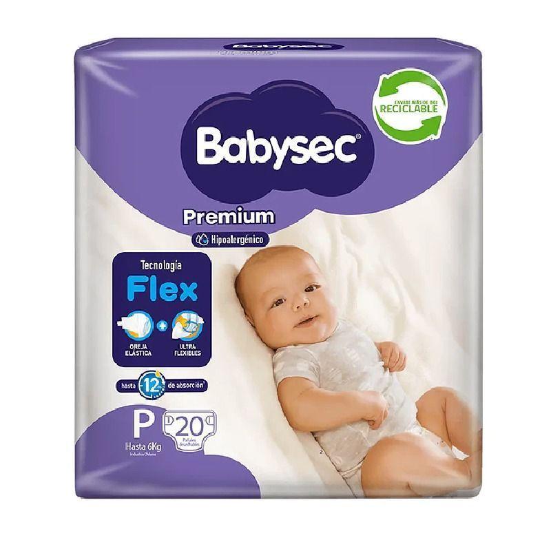 Pañales desechables Babysec Premium Talla P 80 Unidades-3