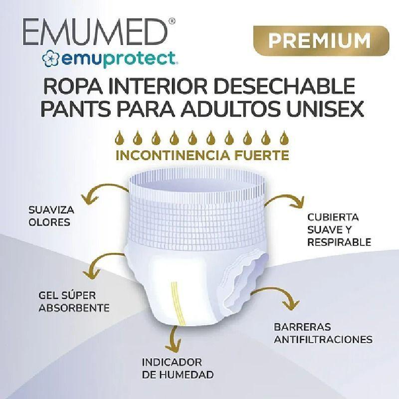 Pañal Emuprotect Pants M 72 Unidades-2