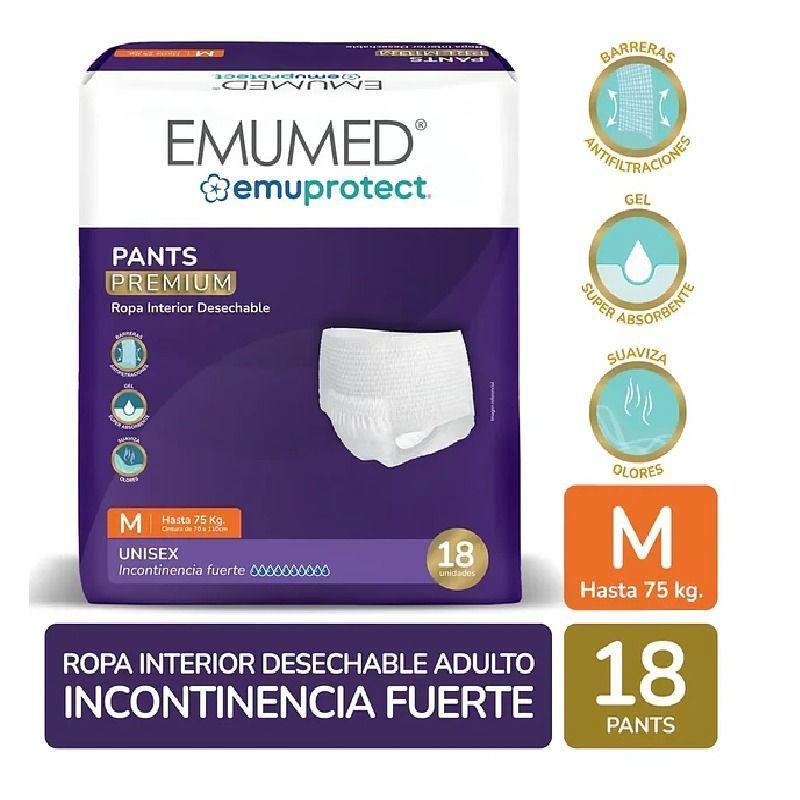 Pañal Emuprotect Pants M 72 Unidades-3