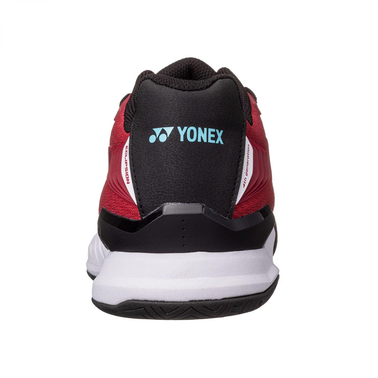 ZAPATILLA TENIS YONEX ECLIPSION 4 CLAY ROJO BORGOÑA 2022-3