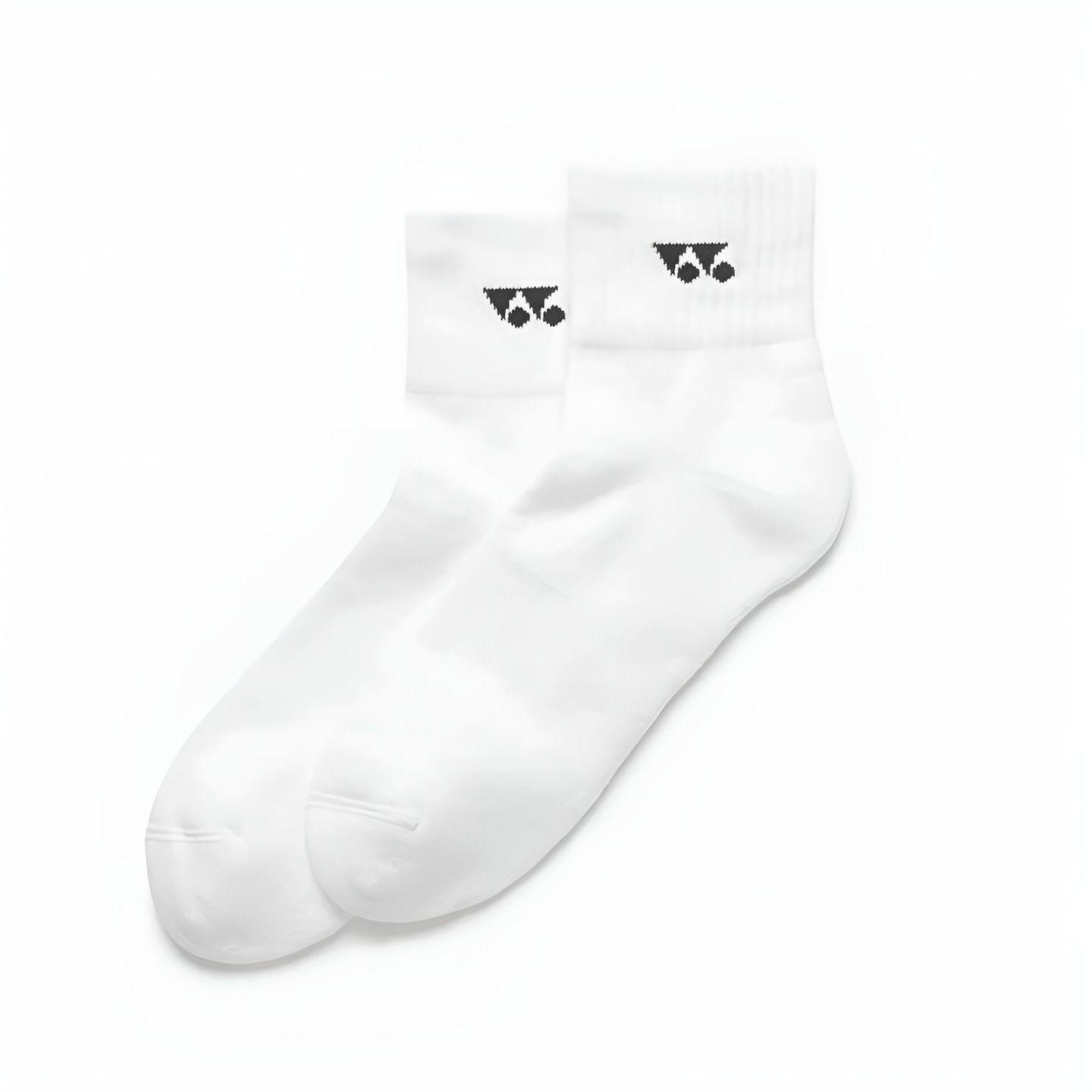 CALCETAS YONEX 19254 QUARTER PACK X3 BLANCO-0