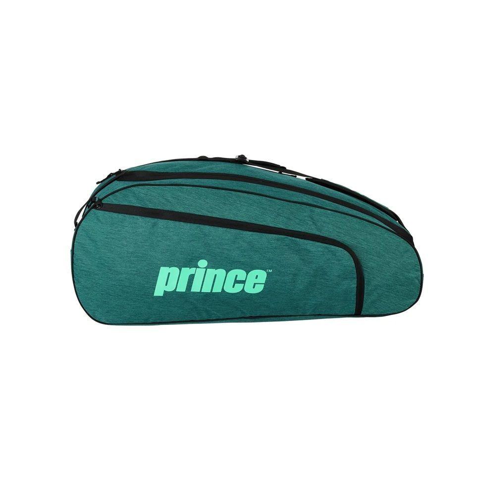 BOLSO TENIS PRINCE ESSENTIALS GREEN-MINT 6 RAQUETAS-3