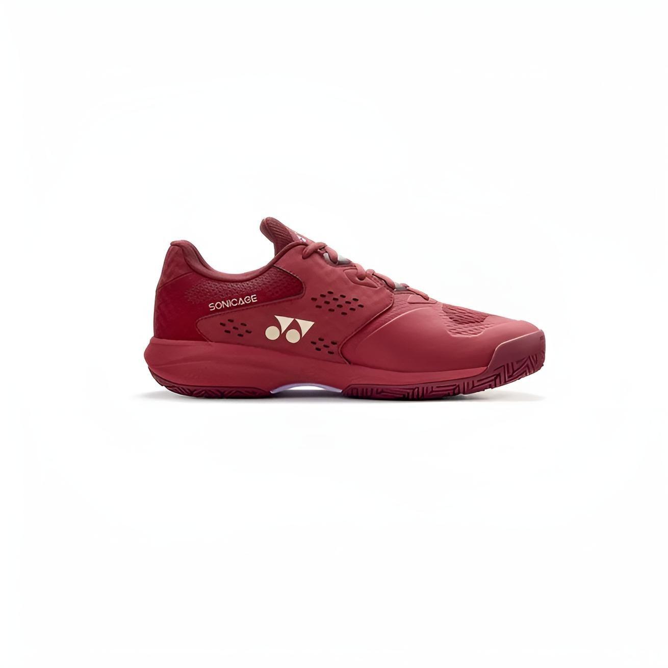 ZAPATILLA TENIS YONEX POWER CUSHION SONICAGE DARK RED-4