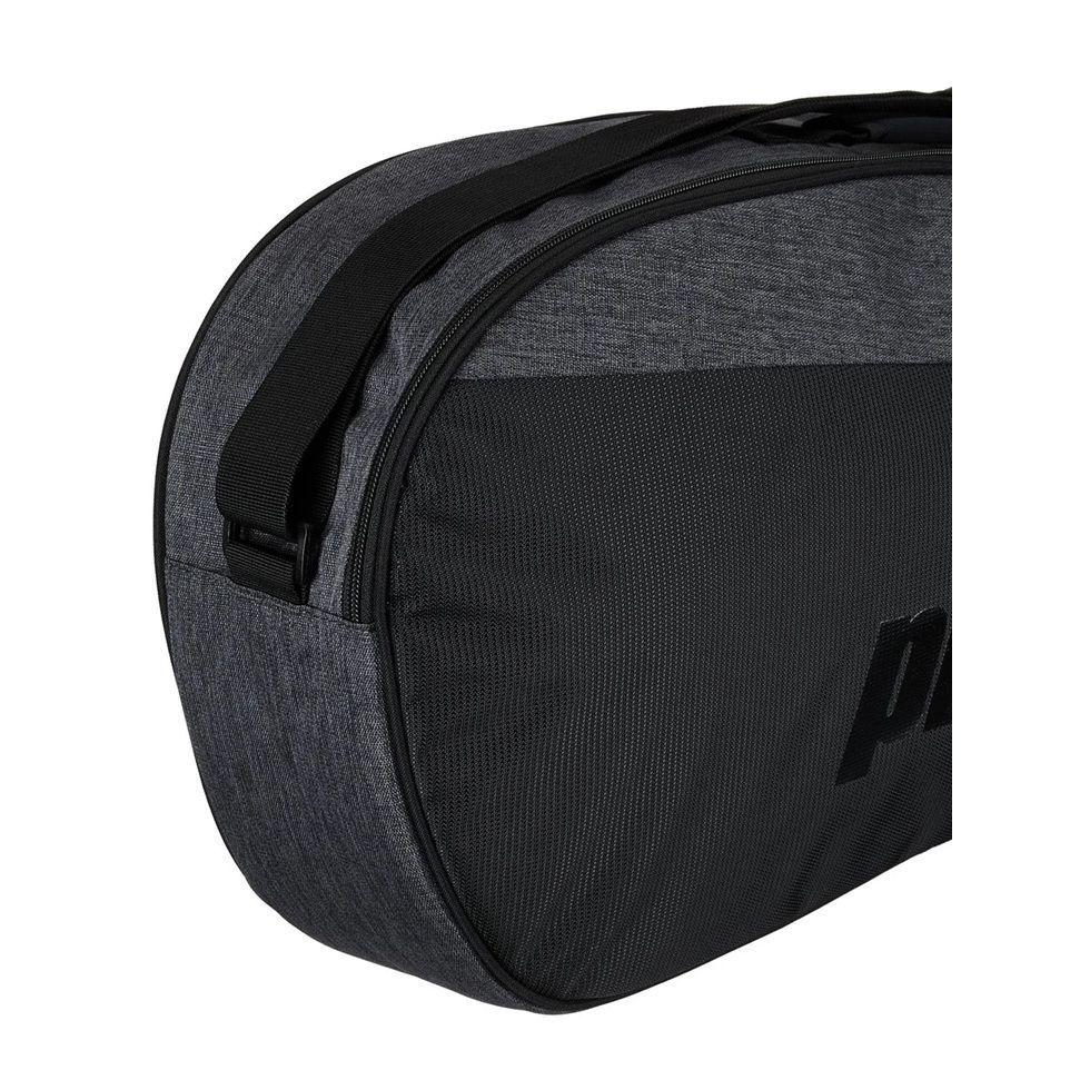 BOLSO TENIS PRINCE ESSENTIALS GRIS 3 RAQUETAS-2