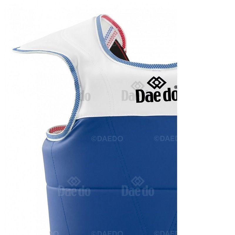 PECHERA TAEKWONDO DAEDO WT OFICIAL REVERSIBLE ROJO/AZUL-1