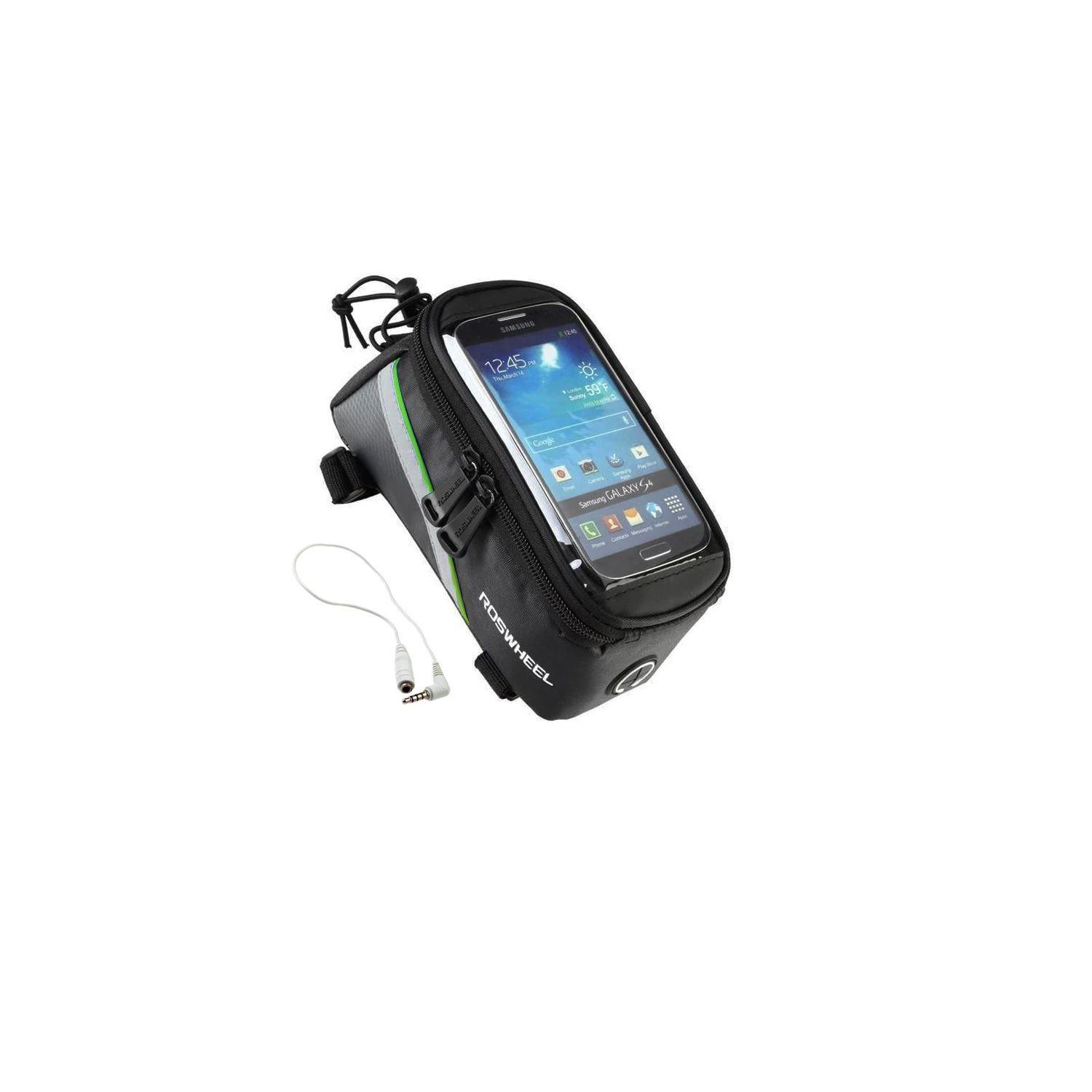 BOLSO BICI ROSWHEEL PARA CELULAR AMARILLO-0