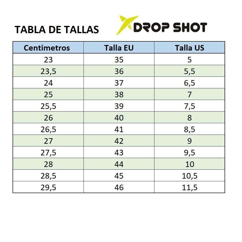 ZAPATILLA PADEL DROP SHOT DORAMA AZUL/NARANJO-2