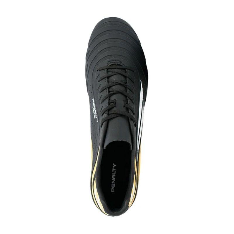ZAPATO DE FUTBOL PENALTY MATIS Y-2 NEGRO/DORADO-2