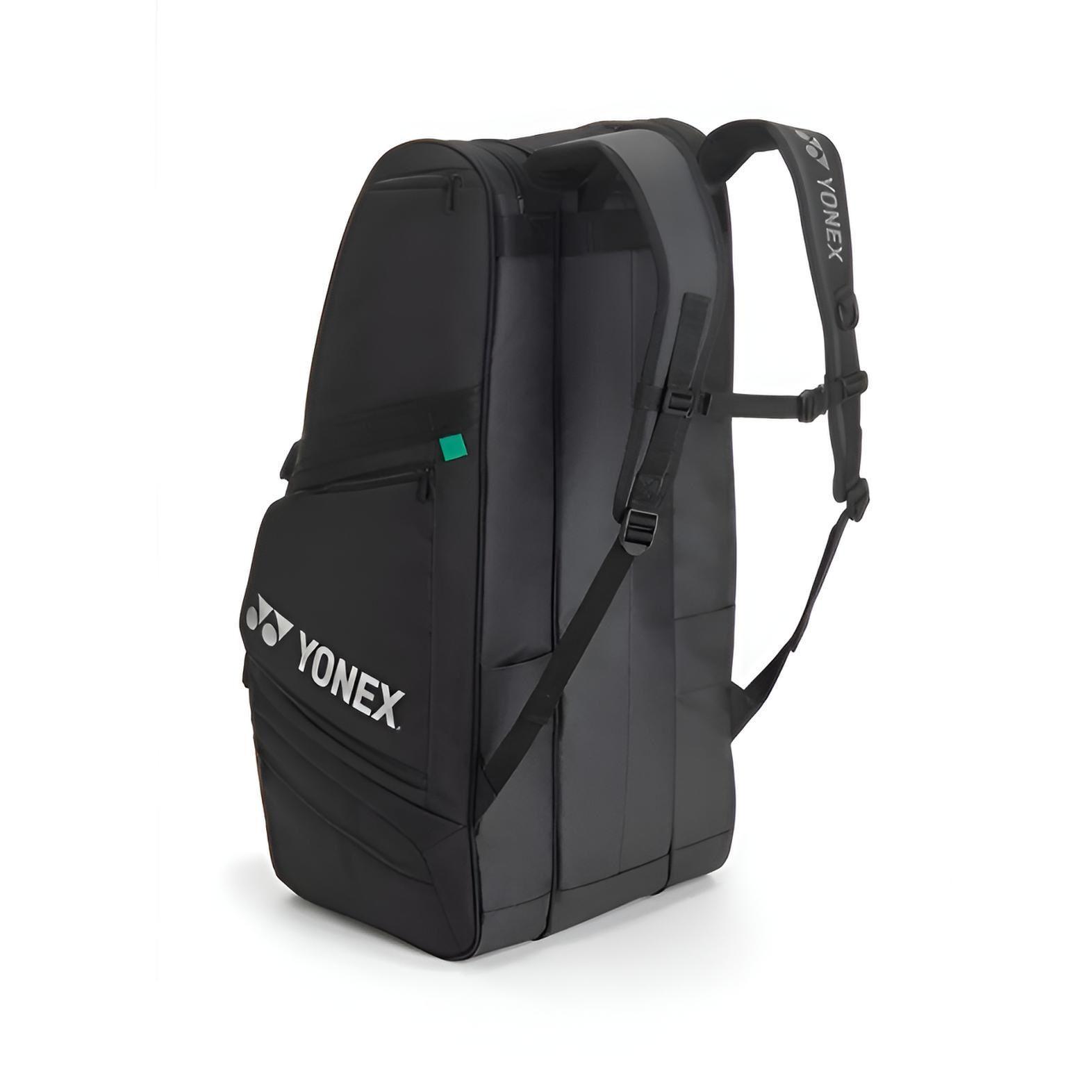BOLSO TENIS YONEX GEARLOGIC 72629 NEGRO 9 RAQUETAS-4