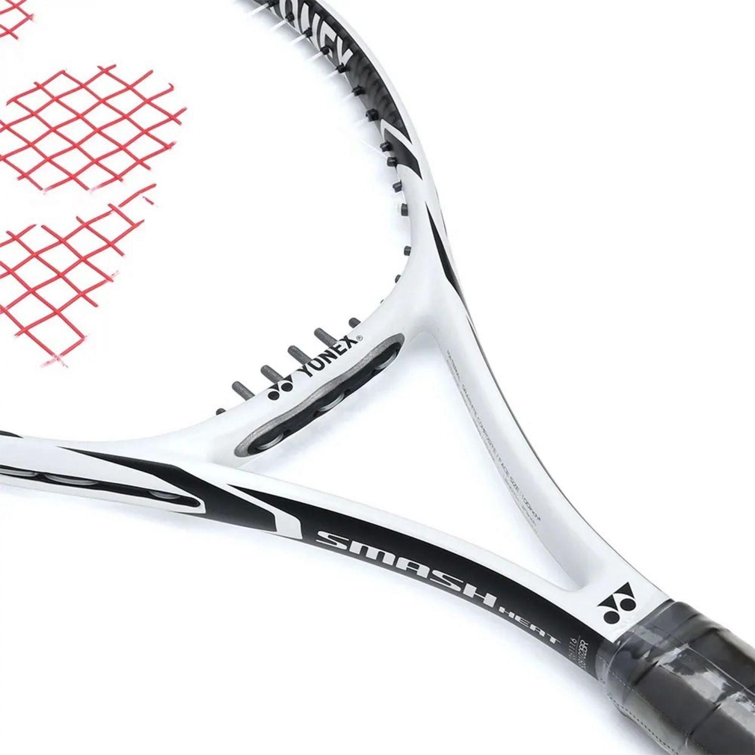 RAQUETA DE TENIS YONEX SMASH HEAT 100 G3 290 GRS. BLANCA-1
